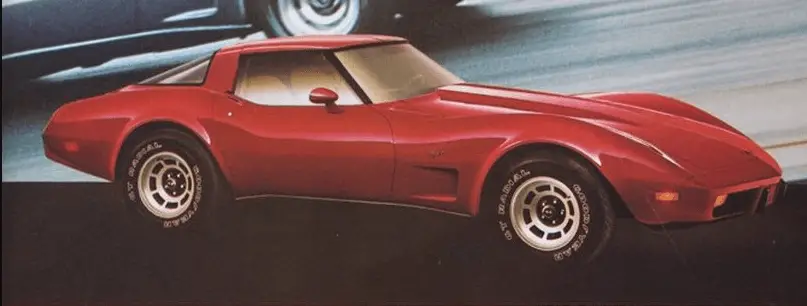 1979 Corvette GM advertisement showcasing the iconic design and features of the 1979 Corvette model