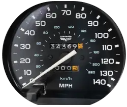 Corvette C3 speedometer